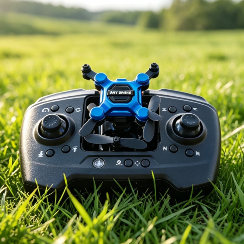 Drone Power Bank - Мини-складной дрон-вертолет с аэрокамерой и пультом