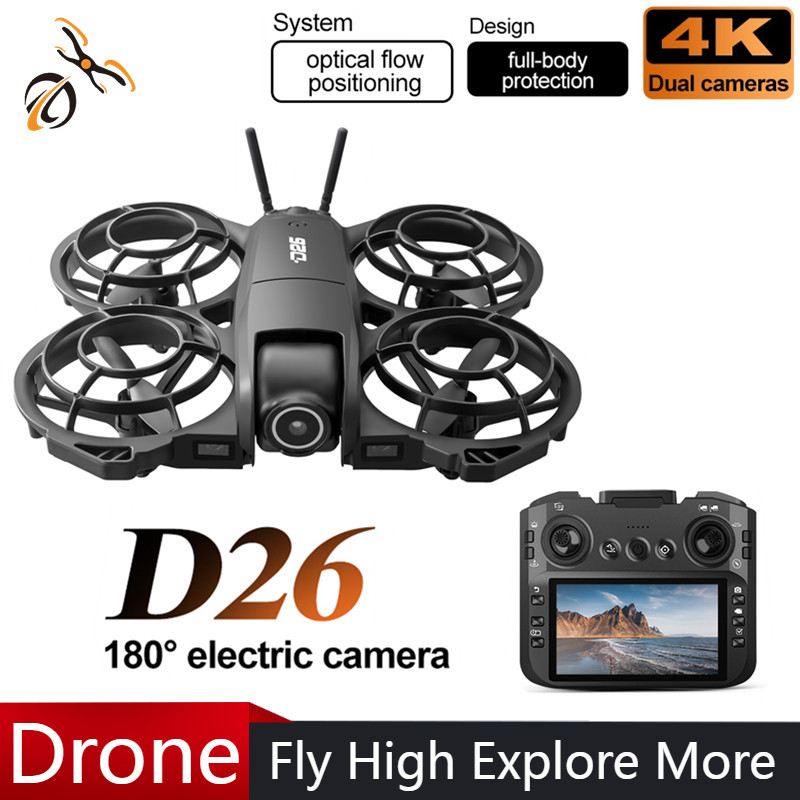 Дрон D26 4K Aerial HD 180 °    – обзор и цена Drone Power Bank