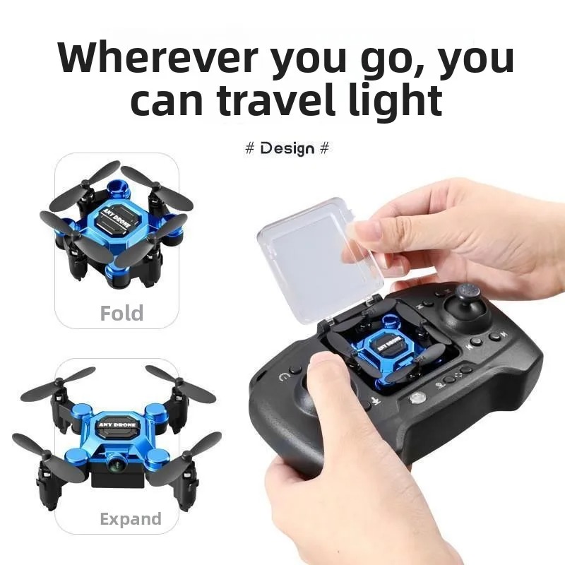 Мини-складной дрон-вертолет с  – обзор и цена Drone Power Bank