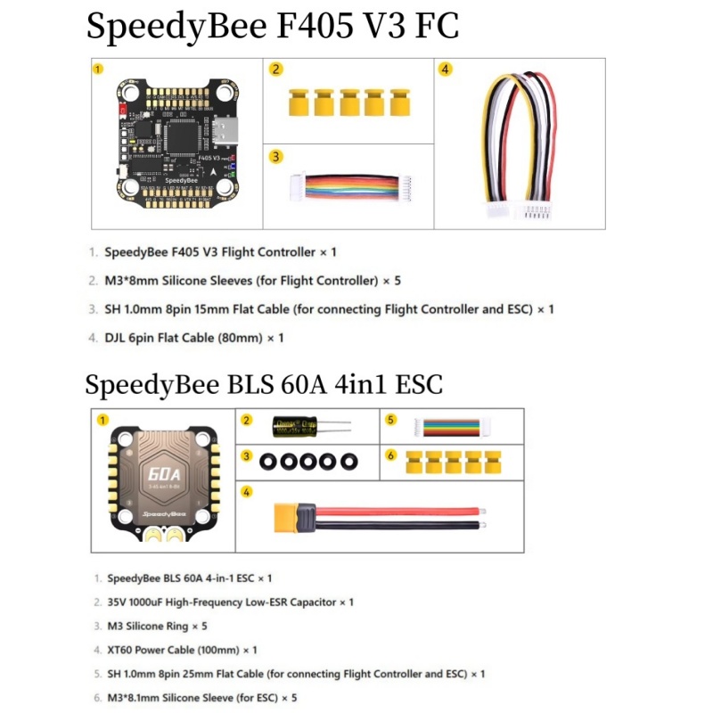 Полетный контроллер SpeedyBee  – обзор и цена Betaflight Fc F4